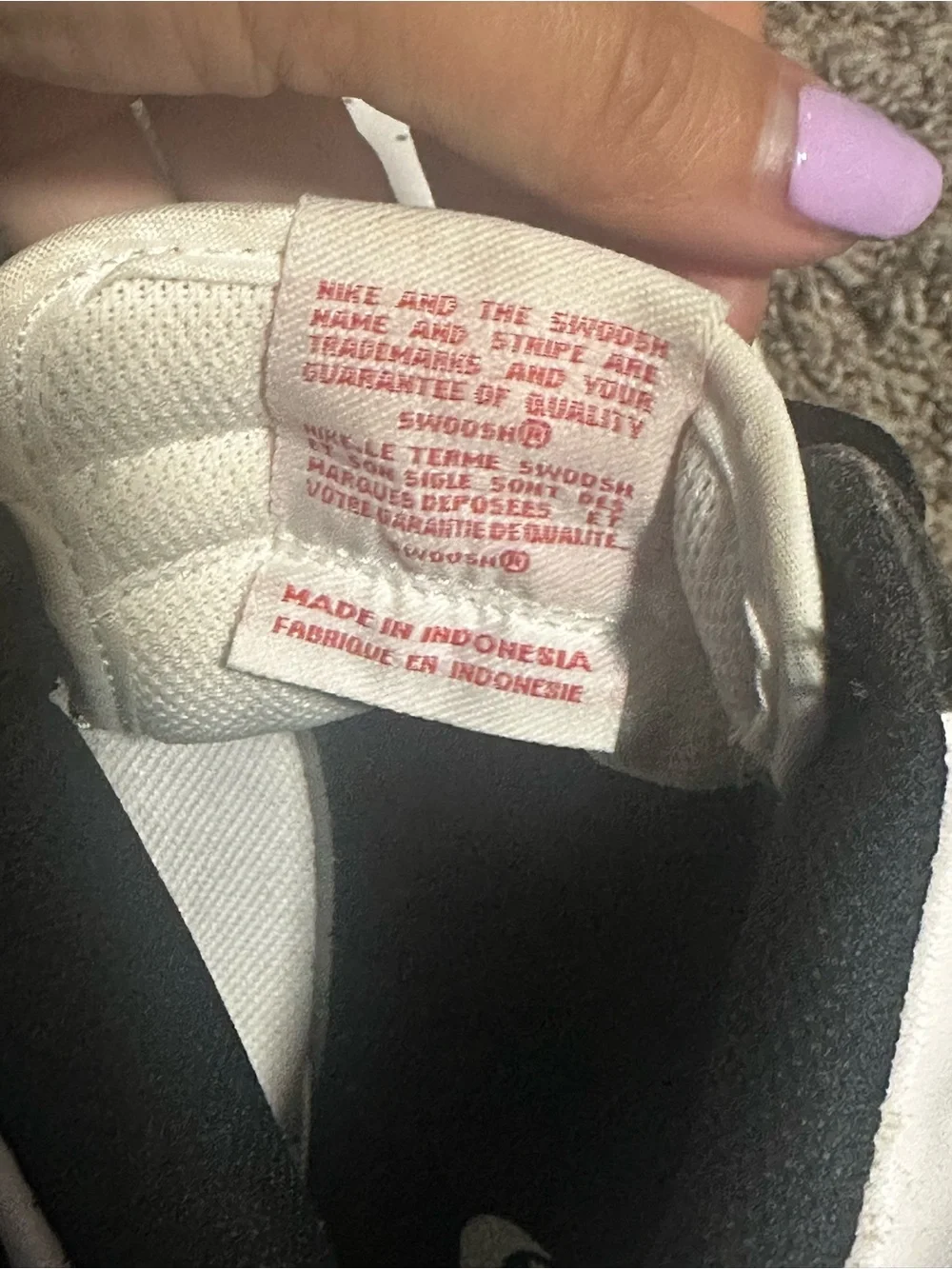 Nike Black/White mid-Top Sneakers- panda dunks